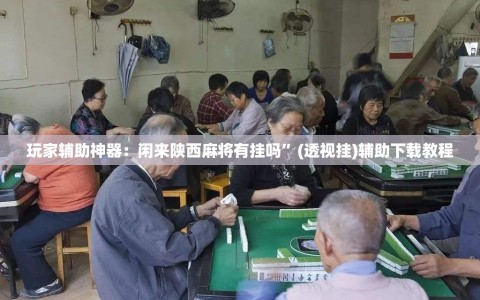 玩家辅助神器：闲来陕西麻将有挂吗”(透视挂)辅助下载教程