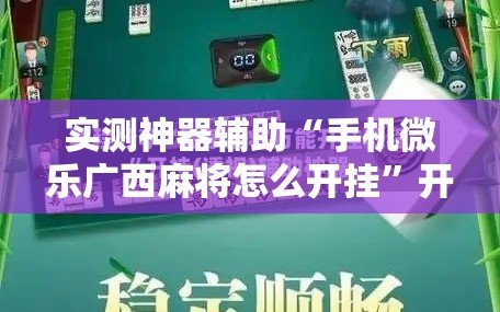 实测神器辅助“手机微乐广西麻将怎么开挂”开挂辅助脚本+详细开挂安装教程