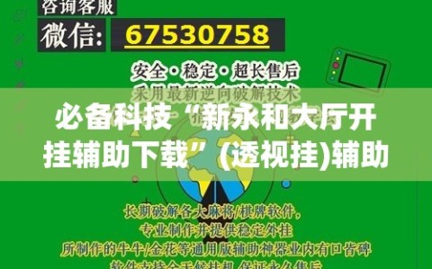 必备科技“新永和大厅开挂辅助下载”(透视挂)辅助下载教程