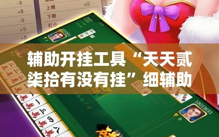 辅助开挂工具“天天贰柒拾有没有挂”细辅助教程分享