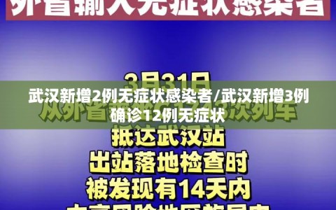 武汉新增2例无症状感染者/武汉新增3例确诊12例无症状