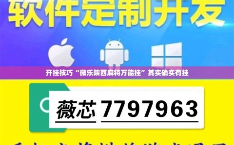 开挂技巧“微乐陕西麻将万能挂”其实确实有挂