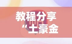 教程分享“土豪金跑得快到底有没有挂”科技辅助神器手机版