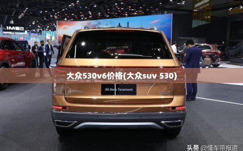 大众530v6价格(大众suv 530)