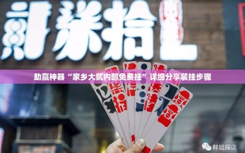 助赢神器“家乡大贰内部免费挂”详细分享装挂步骤