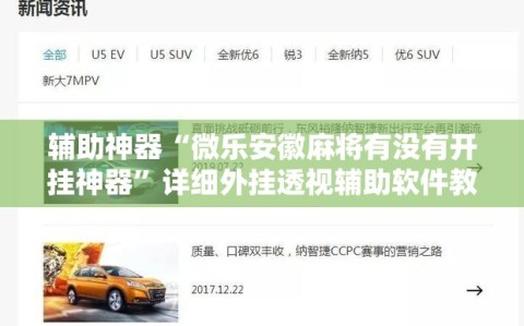 辅助神器“微乐安徽麻将有没有开挂神器”详细外挂透视辅助软件教程