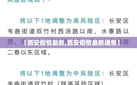 【西安疫情最新,西安疫情最新通告】