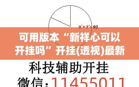 可用版本“新祥心可以开挂吗”开挂(透视)最新辅助详细