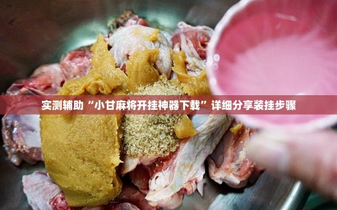 实测辅助“小甘麻将开挂神器下载”详细分享装挂步骤