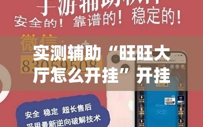 实测辅助“旺旺大厅怎么开挂”开挂(透视)辅助教程