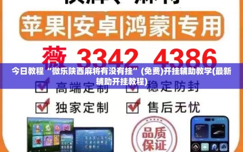 今日教程“微乐陕西麻将有没有挂”(免费)开挂辅助教学(最新辅助开挂教程)