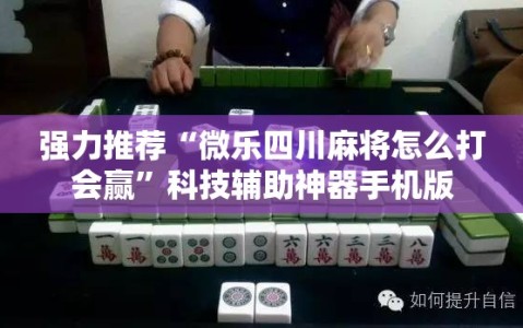 强力推荐“微乐四川麻将怎么打会赢”科技辅助神器手机版