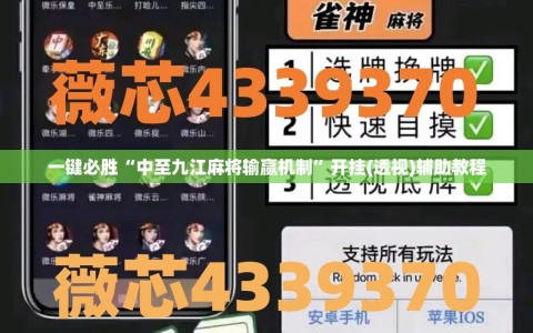 一键必胜“中至九江麻将输赢机制”开挂(透视)辅助教程