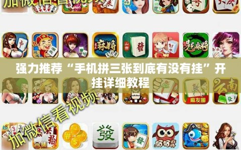 强力推荐“手机拼三张到底有没有挂”开挂详细教程