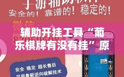 辅助开挂工具“葡乐棋牌有没有挂”原来可以开挂