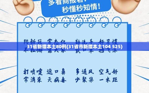 31省新增本土80例(31省市新增本土104 525)