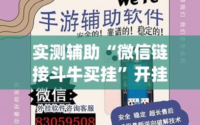 实测辅助“微信链接斗牛买挂”开挂(透视)最新辅助详细