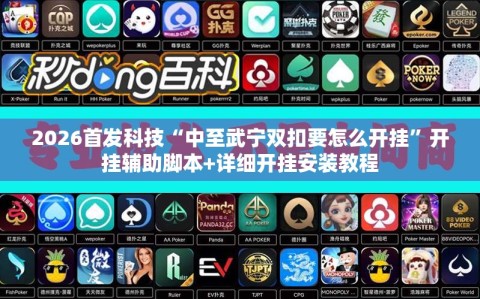 2026首发科技“中至武宁双扣要怎么开挂”开挂辅助脚本+详细开挂安装教程