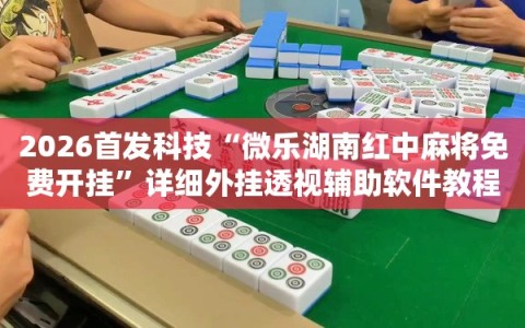 2026首发科技“微乐湖南红中麻将免费开挂”详细外挂透视辅助软件教程