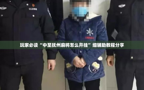 玩家必读“中至抚州麻将怎么开挂”细辅助教程分享