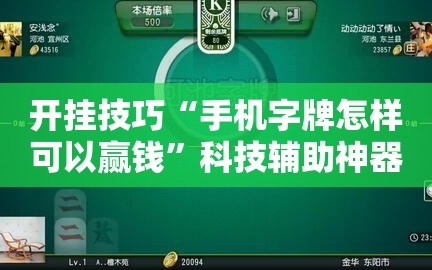 开挂技巧“手机字牌怎样可以赢钱”科技辅助神器手机版