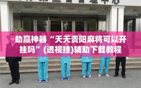 助赢神器“天天贵阳麻将可以开挂吗”(透视挂)辅助下载教程