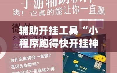 辅助开挂工具“小程序跑得快开挂神器”开挂(透视)辅助神器