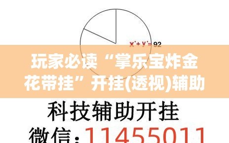 玩家必读“掌乐宝炸金花带挂”开挂(透视)辅助神器
