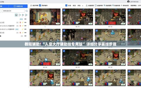 教程辅助!“人皇大厅辅助挂专用版”详细分享装挂步骤