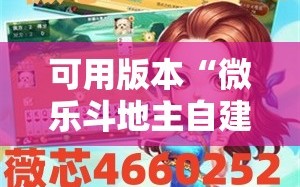 可用版本“微乐斗地主自建房有挂吗”详细开挂教程