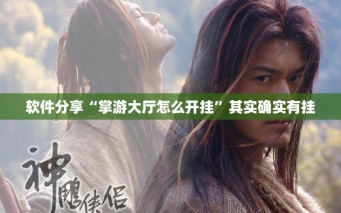 软件分享“掌游大厅怎么开挂”其实确实有挂
