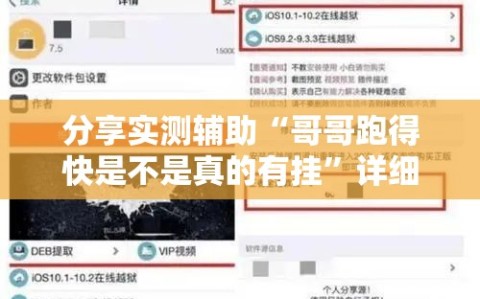 分享实测辅助“哥哥跑得快是不是真的有挂”详细外挂透视辅助软件教程