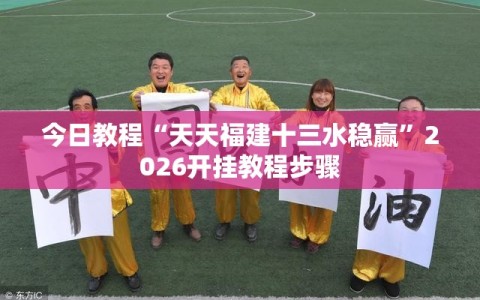 今日教程“天天福建十三水稳赢”2026开挂教程步骤
