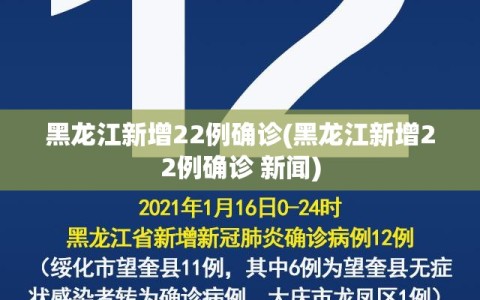 黑龙江新增22例确诊(黑龙江新增22例确诊 新闻)