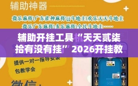 辅助开挂工具“天天贰柒拾有没有挂”2026开挂教程步骤
