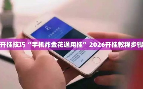 开挂技巧“手机炸金花通用挂”2026开挂教程步骤
