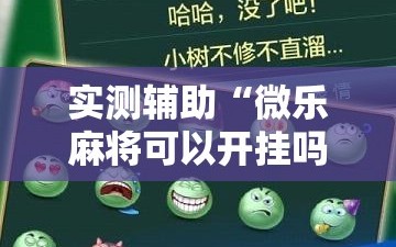 实测辅助“微乐麻将可以开挂吗 总是输”开挂详细教程
