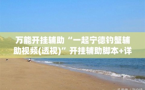 万能开挂辅助“一起宁德钓蟹辅助视频(透视)”开挂辅助脚本+详细开挂安装教程