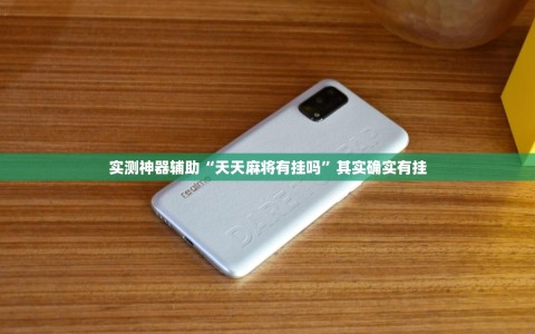 实测神器辅助“天天麻将有挂吗”其实确实有挂
