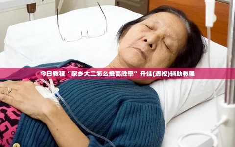 今日教程“家乡大二怎么提高胜率”开挂(透视)辅助教程