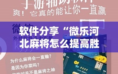 软件分享“微乐河北麻将怎么提高胜率”细辅助教程分享