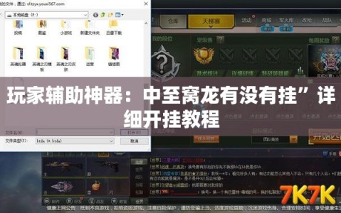 玩家辅助神器：中至窝龙有没有挂”详细开挂教程