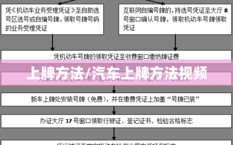 上牌方法/汽车上牌方法视频