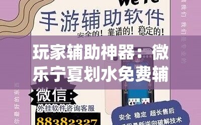 玩家辅助神器：微乐宁夏划水免费辅助器”开挂(透视)辅助神器
