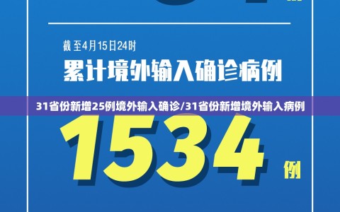 31省份新增25例境外输入确诊/31省份新增境外输入病例