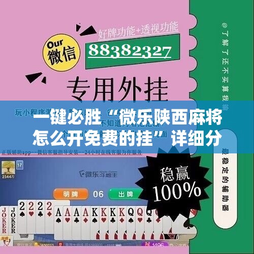 一键必胜“微乐陕西麻将怎么开免费的挂	”详细分享装挂步骤
