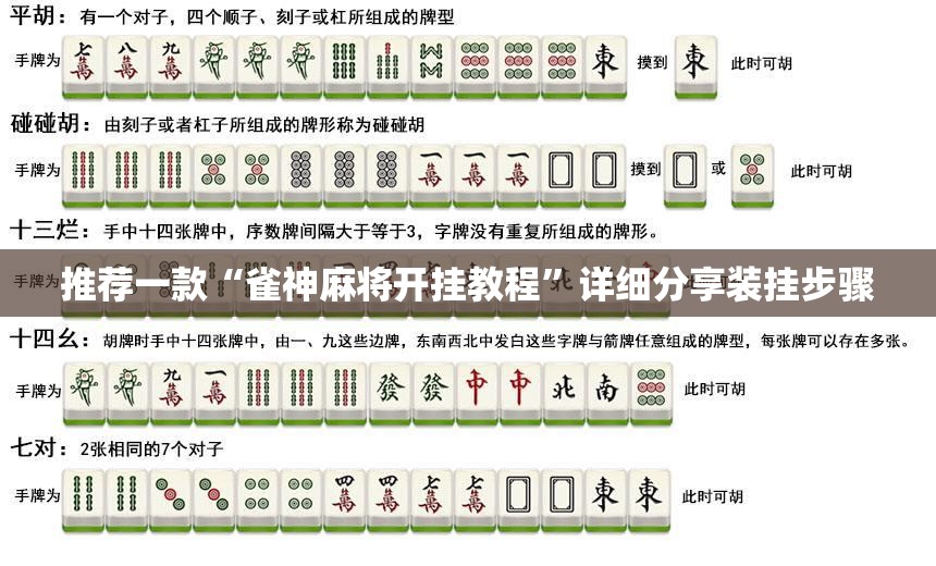 推荐一款“雀神麻将开挂教程”详细分享装挂步骤