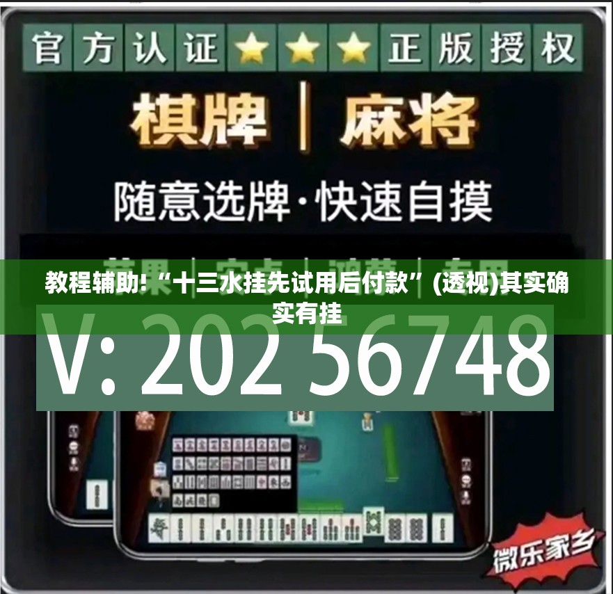 教程辅助!“十三水挂先试用后付款	”(透视)其实确实有挂