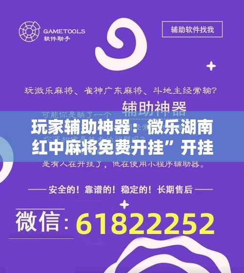 玩家辅助神器：微乐湖南红中麻将免费开挂”开挂详细教程