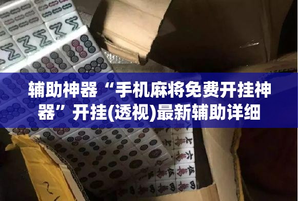 辅助神器“手机麻将免费开挂神器”开挂(透视)最新辅助详细